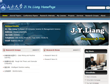 Tablet Screenshot of jiyeliang.net